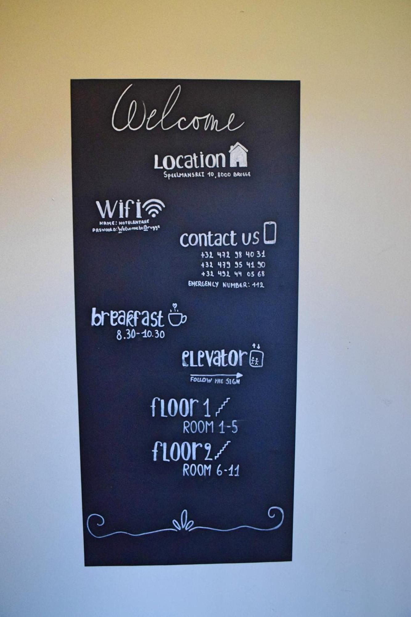 Hotel Entree - Canal View Brugge Bagian luar foto